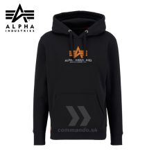 Alpha Industries Mikina Basic Hoody Rubber black