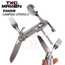Skladací príbor THOR camping set Pentagon TacMaven Skladací príbor Thor camping set Pentagon