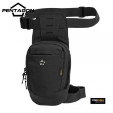 Pentagon Consul Thigh pouch puzdro na stehno čierne Pentagon Consul Thigh pouch puzdro na stehno čierne