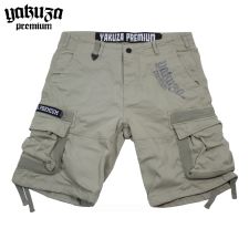 Yakuza Premium šortky cargo shorts 3850 svetlá oliva Yakuza Premium šortky cargo shorts 3850 svetlá oliva