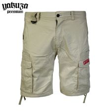 Yakuza Premium šortky cargo shorts 3852 beige Yakuza Premium šortky cargo shorts 3852 beige