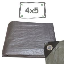 TopTrade 4x5 Krycia plachta viacúčelová sivá 100g/m2 TopTrade 4x5 Krycia plachta viacúčelová sivá 100g/m2