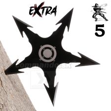Vrhacia hviezdica Ninja Shuriken Extra 5 cípa