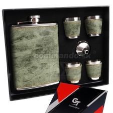 Likérka v súprave SET VIII Hip Flask Set 8 Oz Likérka v súprave SET VIII Hip Flask Set 8 Oz