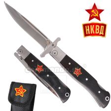 NKVD CCCP НКВД History Knife zatvárací nôž 22cm NKVD CCCP НКВД History Knife zatvárací nôž 22cm