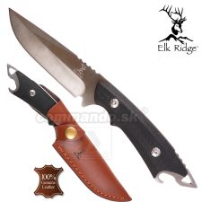 ELK RIDGE® Full Tang nôž Black Design