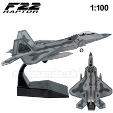 Model F-22 RAPTOR US Airforce 1:100 Die-Cast