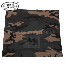 Šatka Bandana MFH - woodland