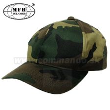 Šiltovka US Baseball cap woodland