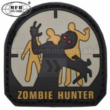 Zombie Hunter - 3D nášivka PVC