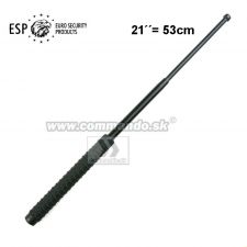 Teleskopický obušok ESP kalený 21" čierny Extra Grip Black