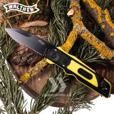 Záchranársky nôž Walther ERC Yellow Black Rescue Knife