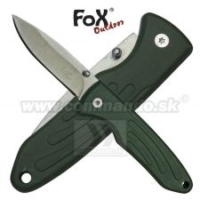 Zatvárací nož FoxOutdoor zelený - 45751B