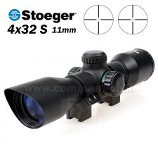 Puškohľad Stoeger ZF 4x32 S Compact s podsvietením