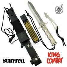 Martinez Albainox Combat King II 32033 Chrome survival nôž