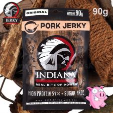 Indiana Jerky Pork Original 90g sušené bravčové mäso