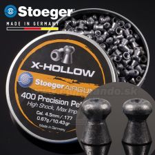 Diabolo Stoeger X-HOLLOW 4,5mm (.177) Precision pellets