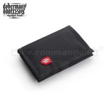 Doberman´s Aggressive nylonová látková peňaženka čierna