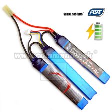 ASG Strike Systems Batéria 3-Split Li-Fe 9,9V 1000 mAh 20C