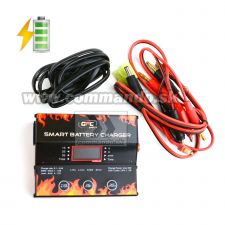 Smart Charger Nabíjačka batérii LiPo LiFe LiIon NiMh Charger Mikroprocesor