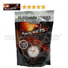 Rockets Platinum Series BB Series 0,20g 5000ks BB guličky White 6mm