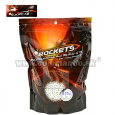 Rockets Profesional 0,25g 1kg 4000ks BB guličky White 6mm
