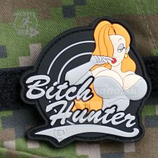 Bitch Hunter - swat 3D nášivka PVC