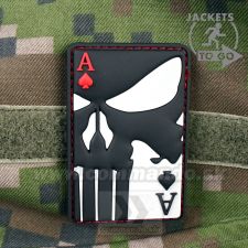 Punisher Ace Of Spades - 3D nášivka PVC