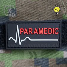 Paramedic 3D nášivka PVC