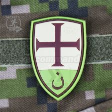 Crusader Shield - Multicam 3D nášivka PVC