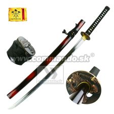 Toledo Imperial Katana Lux Red Black 100 cm 31718 ozdobná replika