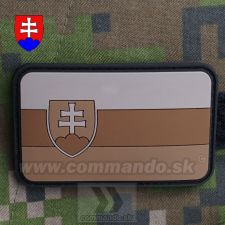 Slovensko SLOVAKIA - SVK Sand 3D nášivka PVC