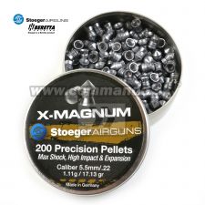 Diabolo Stoeger X-MAGNUM 5,5mm (.22) Precision pellets