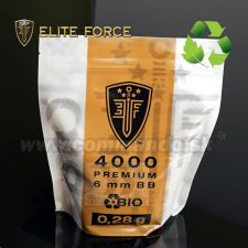 BBs guličky Elite Force BIO 0,28g 4000ks biele 6mm