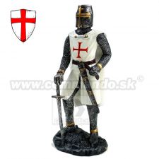 Templar Rytier križiak s mečom 18cm soška 766-352