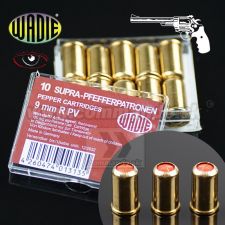 Plynový náboj WADIE Revolver RK PV Nonivamid 120mg 10ks 9mm