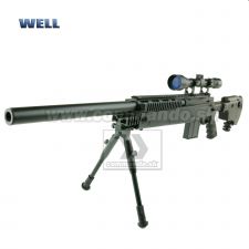 Airsoft Sniper Well MB4406D JNG90 BORA Set ASG 6mm