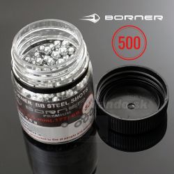 Borner BB Steel Shots 500ks oceľové broky 4,5mm