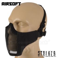 Airsoftová ochanná maska Stalker z edície Evo - Black