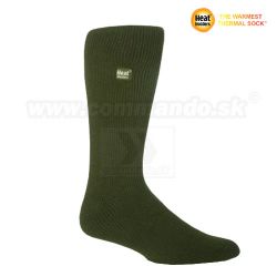 Heat Holders Lite Stredne hrubé ponožky zelené