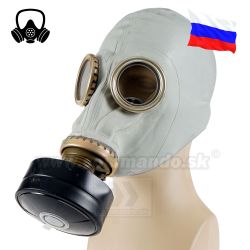Ruská plynová ochranná maska GP5 s filtrom