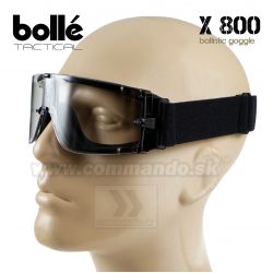 Bolle Tactical X800 ochranné okuliare číre X800I