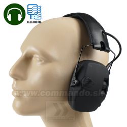 Elektronické chrániče sluchu X-Target, čierne
