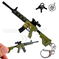 Kľúčenka HK416 Zombie Hunter s krúžkom 09986