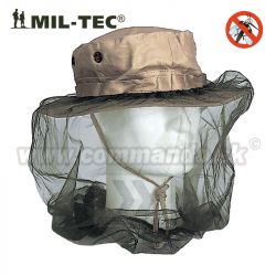 US moskitiera na klobúk proti komárom