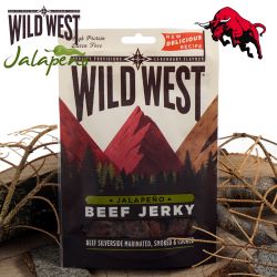 Wild West Beef Jerky Jalapeňo 70g sušené mäso