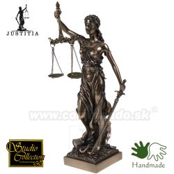 Justitia bohyňa spravodlivosti 33cm soška 708-1832