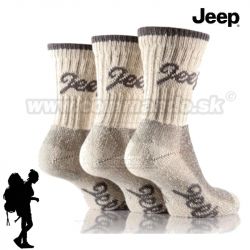 Jeep Terrain dámske turistické ponožky  3 páry, sivé