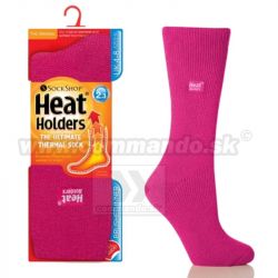 Heat Holders dámske EXTRA TEPLÉ zimné termo ponožky, malinové