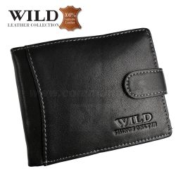 Peňaženka kožená WILD Things Only 5503 Black